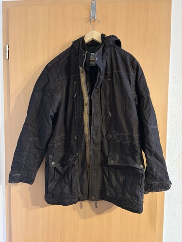 Herren winterjacke dunkelbraun - herren,