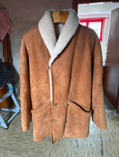 Vintage lammfelljacke herren - vintage,
