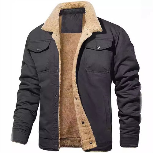 Herren winterjacke fleecejacke - herren,