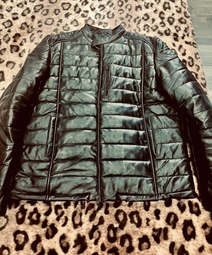 Lederjacke gesteppt herren xxl - gesteppt,