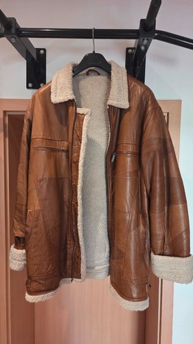 Herren winter lederjacke xxl - herren, winter-lederjacke